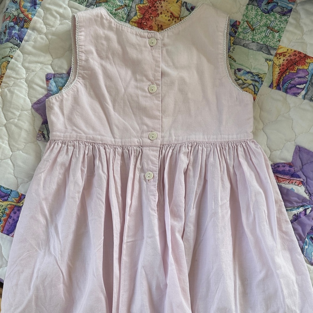 Strasburg Soft Pink Embroidered Dress - Picture 7 of 7